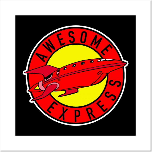 Shipping logo awesome Wall Art by buby87